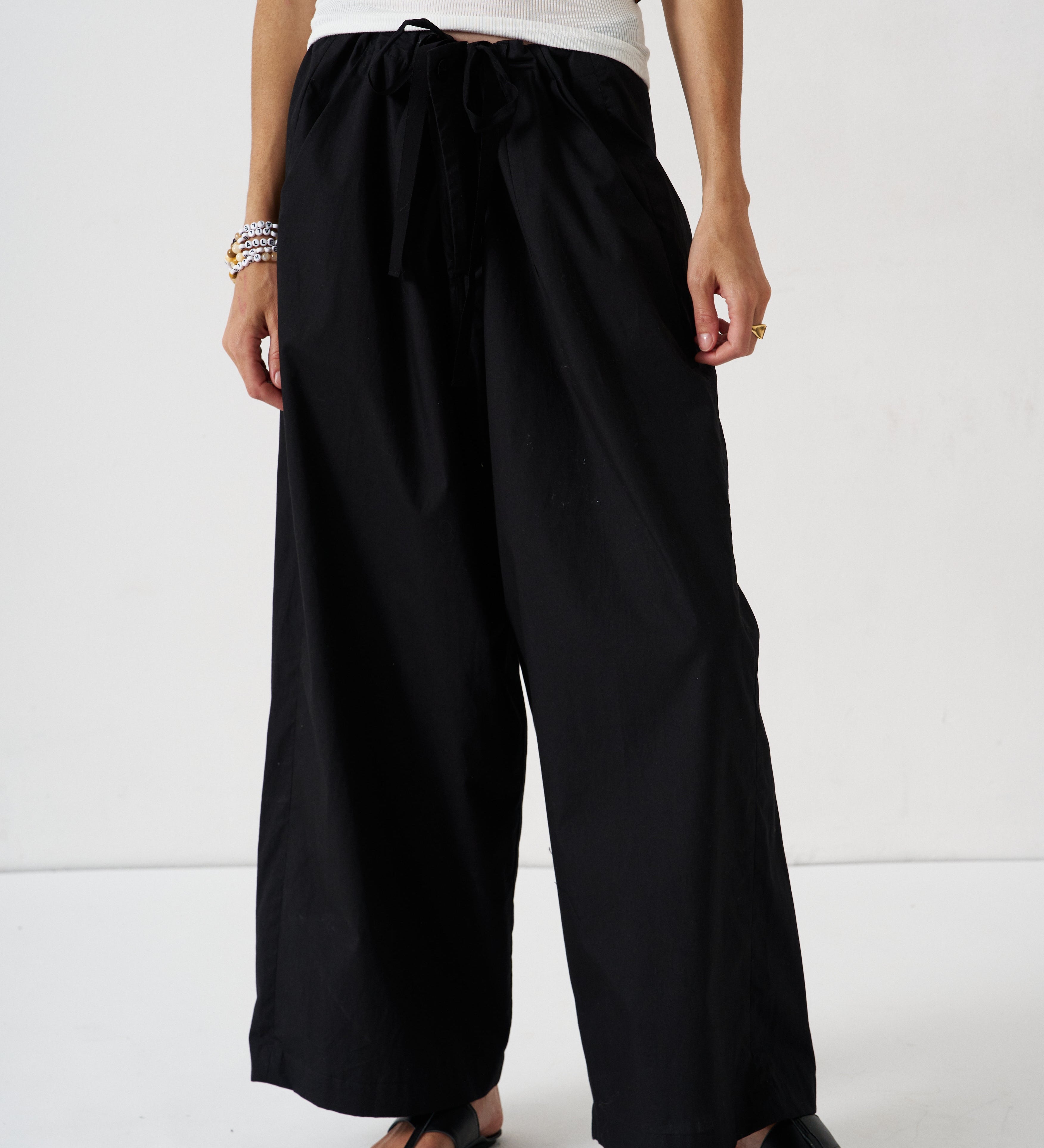 Jamie Haller - The Lotus Pant in Black