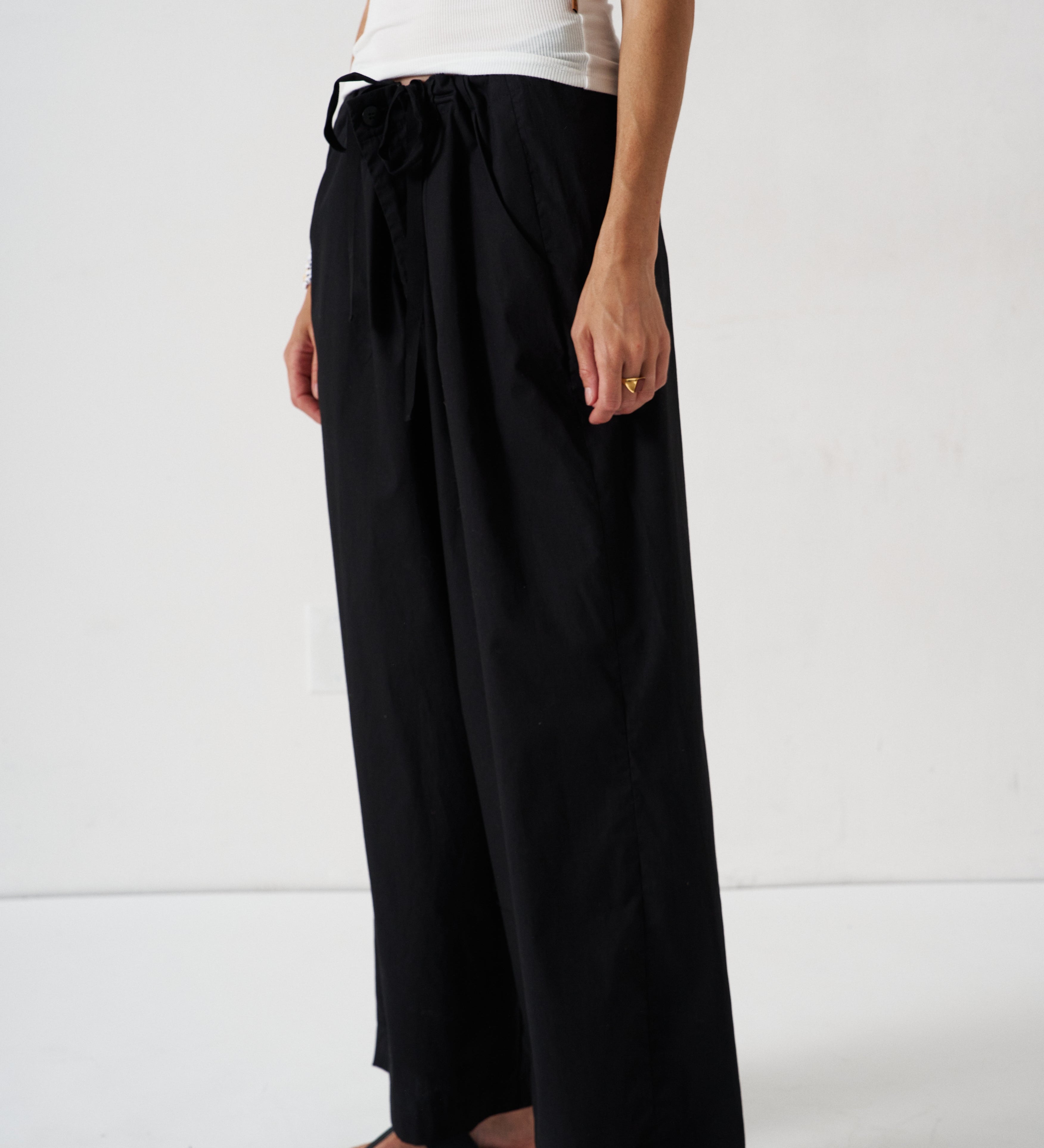 Jamie Haller - The Lotus Pant in Black