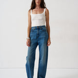 Jamie Haller - The Fan Jean in Borrego Indigo