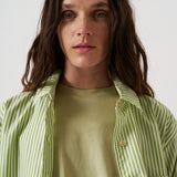 Jamie Haller - The Weekend Shirt in Lime Stripe