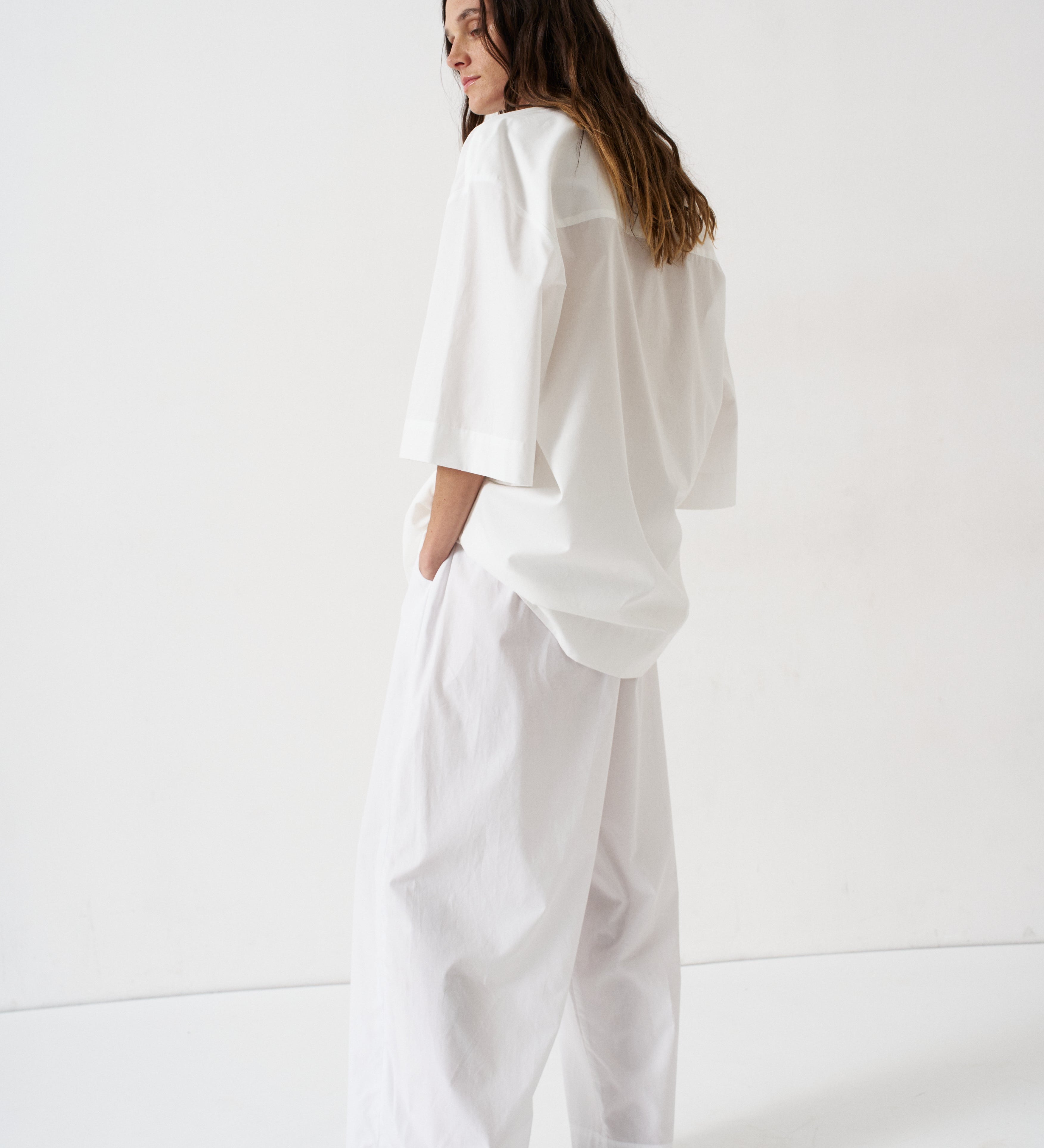 Jamie Haller - The Lotus Pant in White