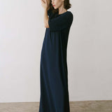 Jamie Haller - The Goddess Dress in Blue Lame
