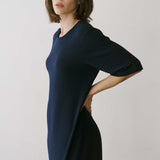 Jamie Haller - The Goddess Dress in Blue Lame