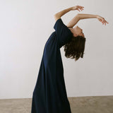Jamie Haller - The Goddess Dress in Blue Lame