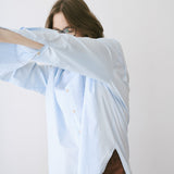 Jamie Haller - The Tuck Shirt in Baby Blue