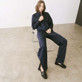 Jamie Haller - The Track Snap Pant in Deep Navy