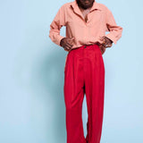 Jamie Haller - The Tapered Trouser in Red