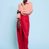 Jamie Haller - The Cotton Essential Shirt in Dusty Peach
