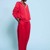 Jamie Haller - The Bird Hoodie in Red