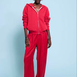 Jamie Haller - The Bird Hoodie in Red