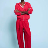 Jamie Haller - The Bird Hoodie in Red