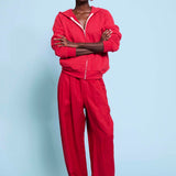Jamie Haller - The Tapered Trouser in Red