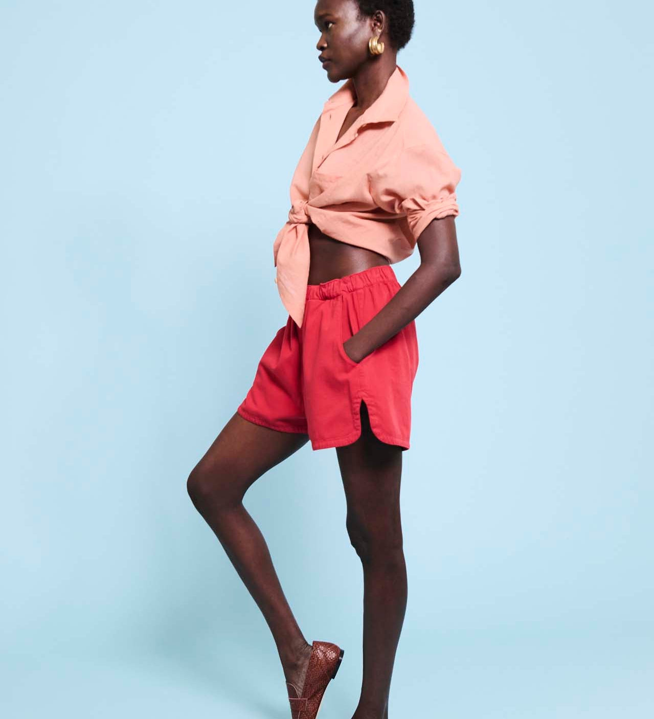 Jamie Haller - The Track Short in Red
