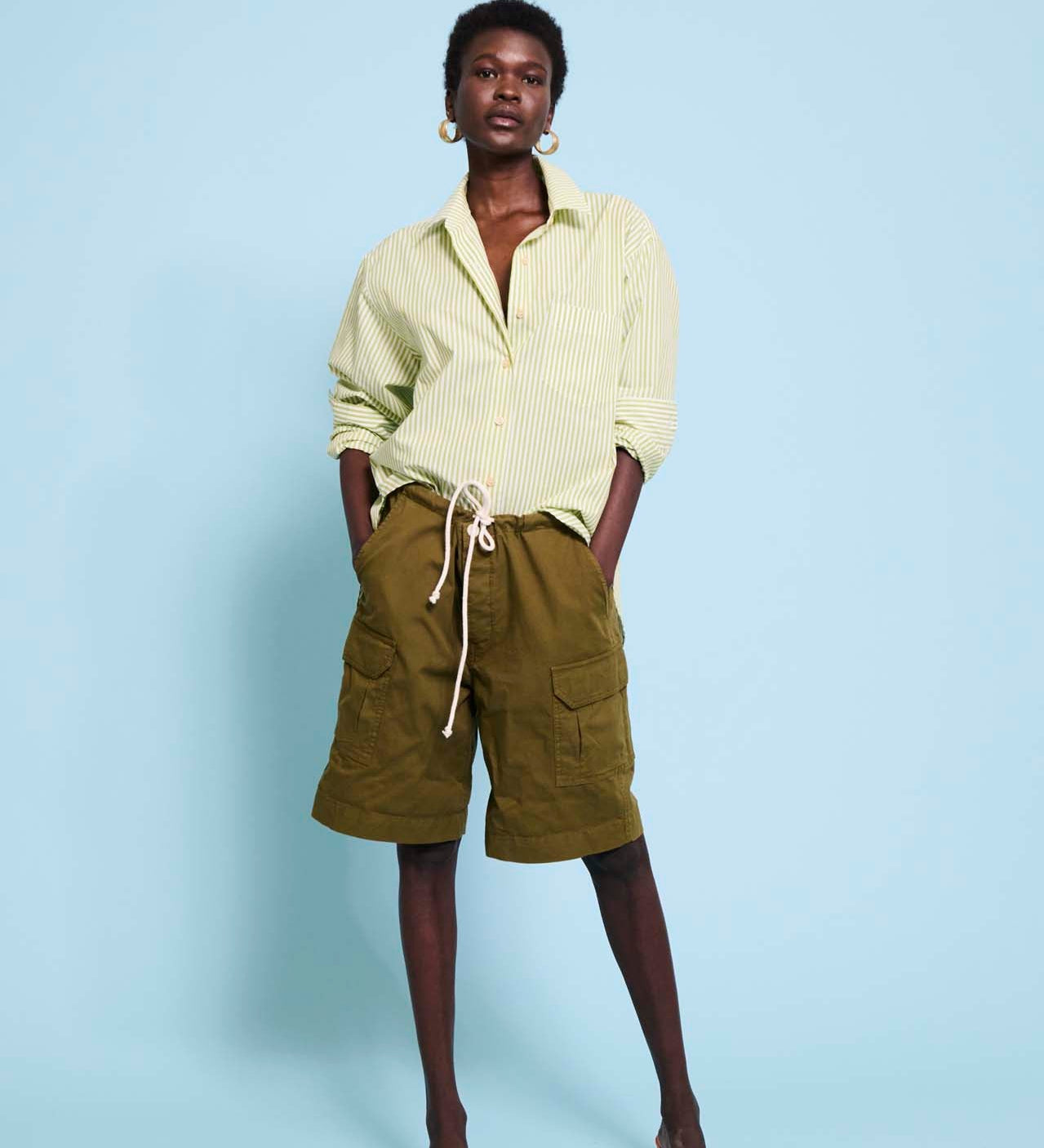 Jamie Haller - The Kit Slide in Aperol Python