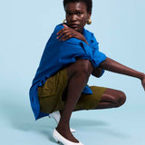Jamie Haller - The Rope Tie Cargo Short in Khaki
