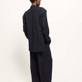 Jamie Haller - The Linen Oversized Blazer in Navy