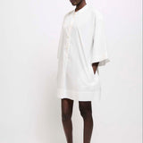Jamie Haller - The Caftan Mini Dress in White