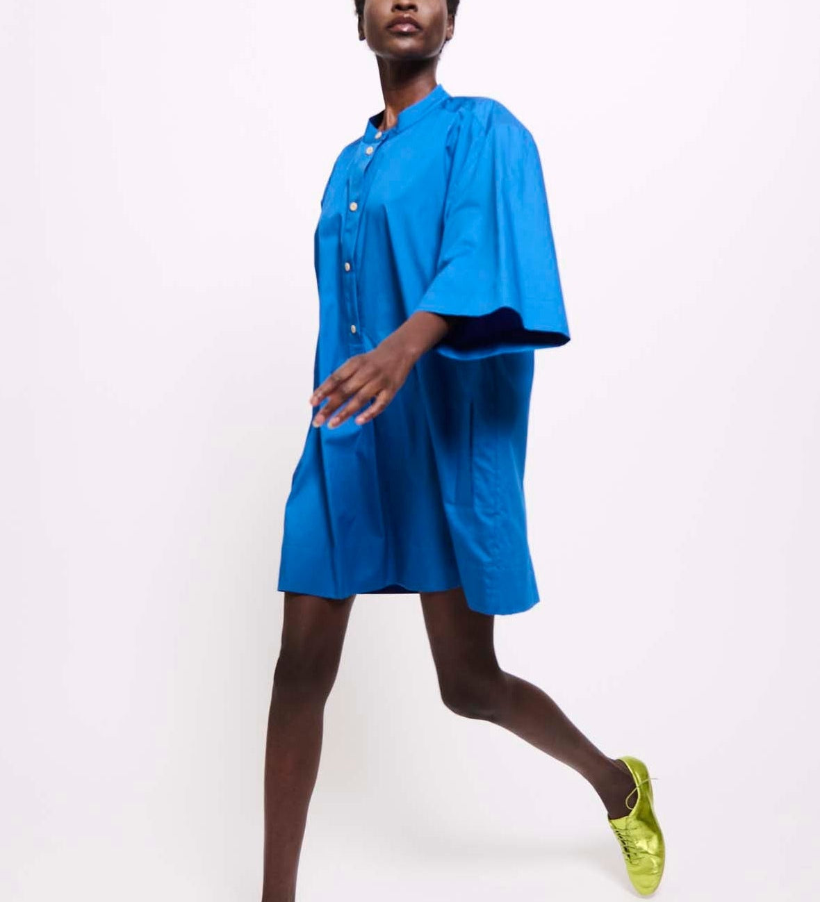 Jamie Haller - The Caftan Mini Dress in Royal Blue