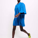 Jamie Haller - The Caftan Mini Dress in Royal Blue