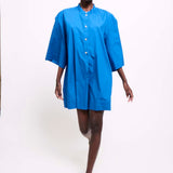 Jamie Haller - The Caftan Mini Dress in Royal Blue
