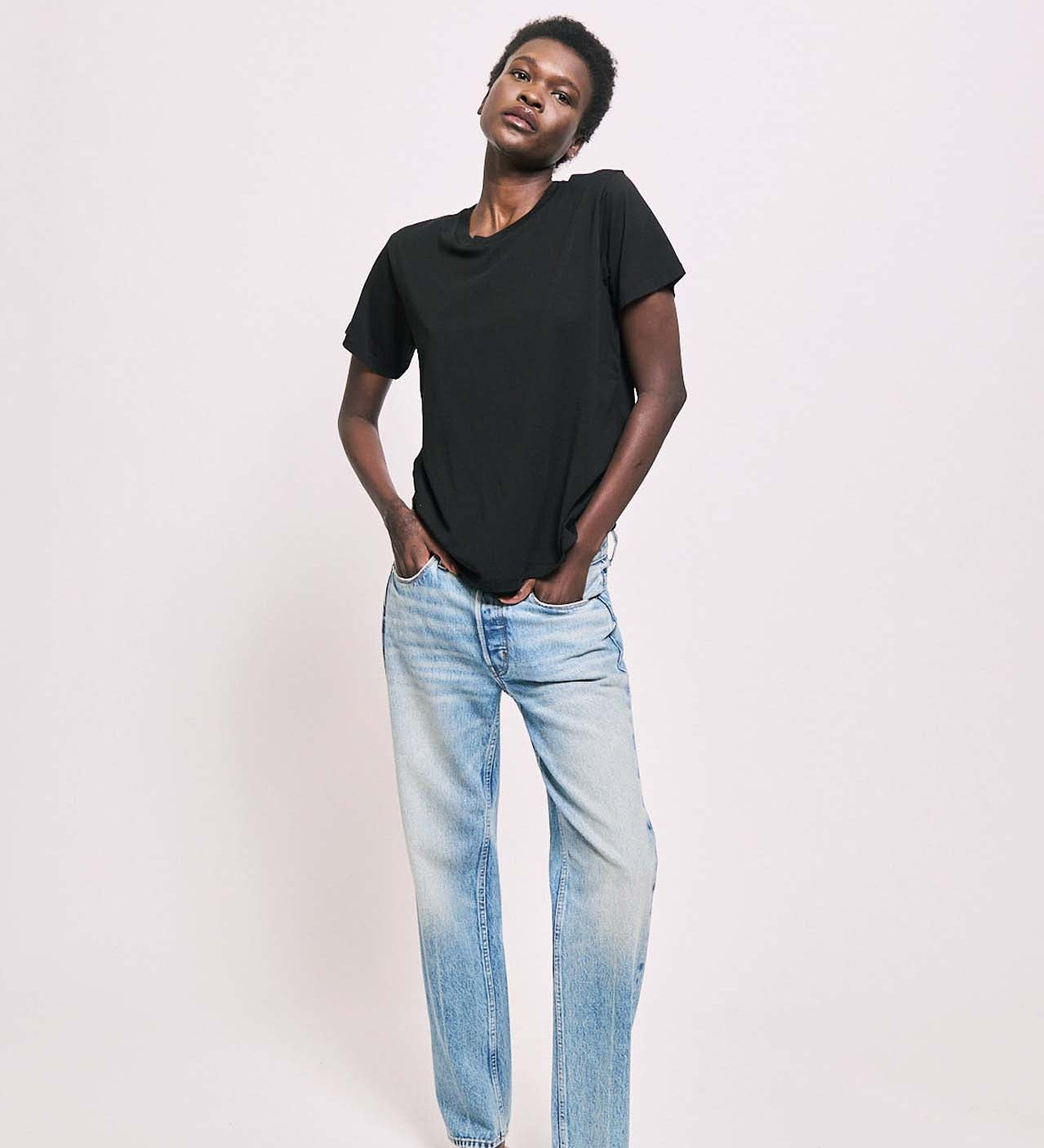 Jamie Haller - The Chameleon Tee in Black