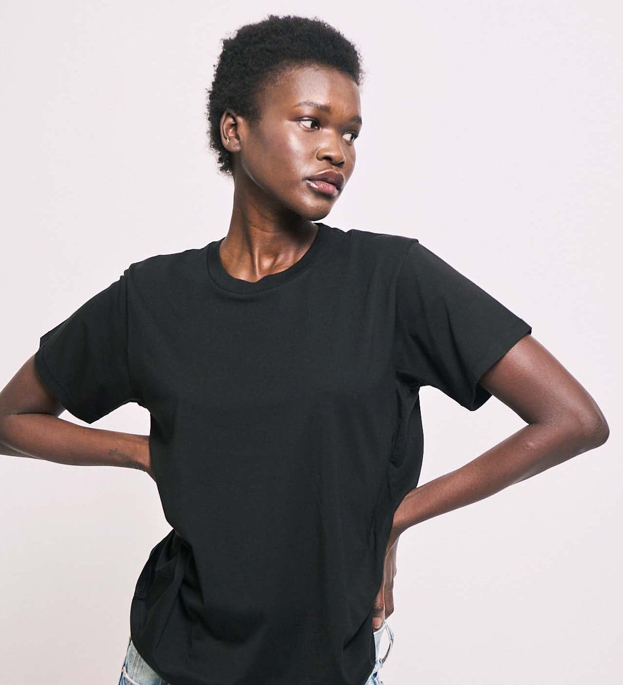 Jamie Haller - The Chameleon Tee in Black