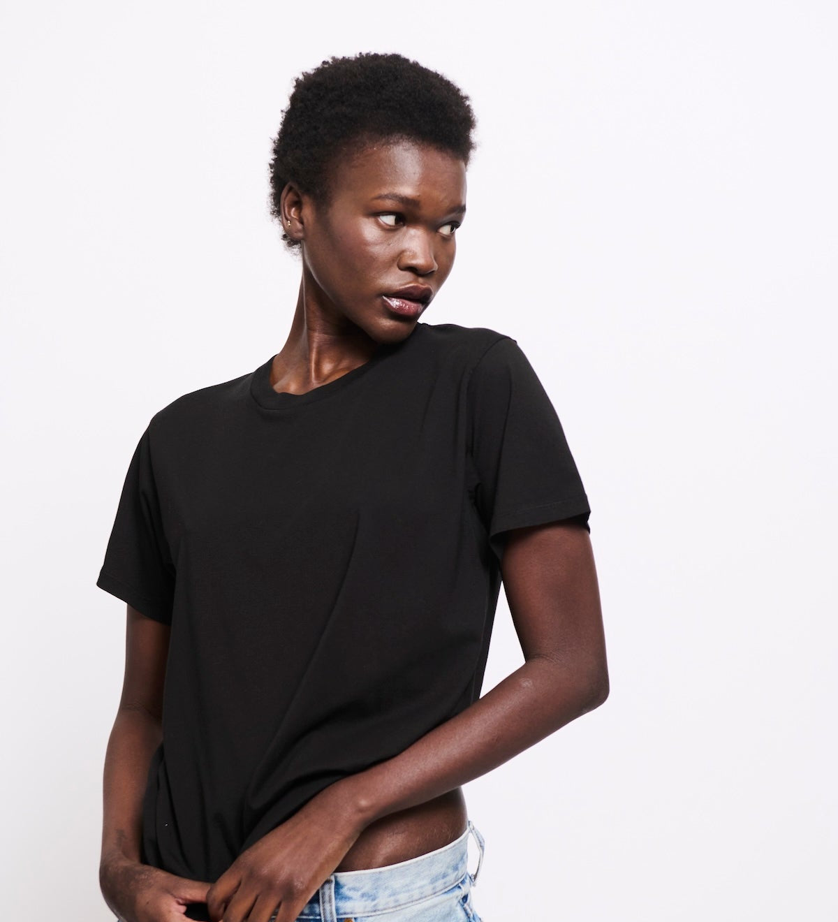 Jamie Haller - The Chameleon Tee in Black