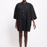 Jamie Haller - The Caftan Mini Dress in Black