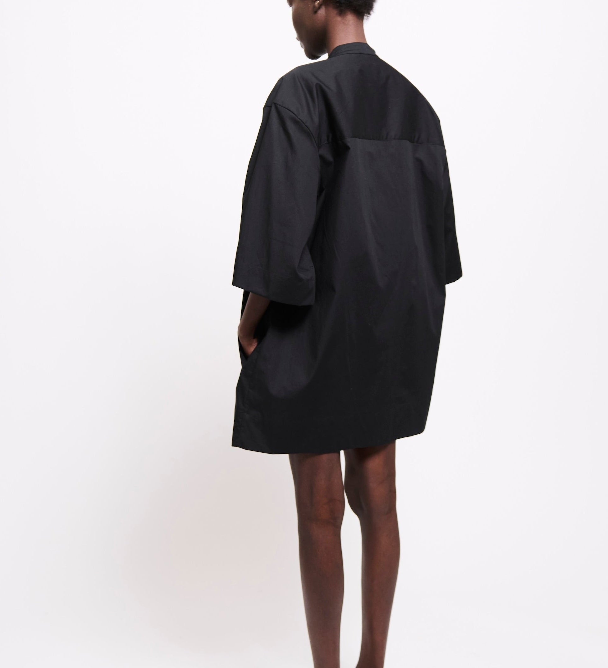 Jamie Haller - The Caftan Mini Dress in Black