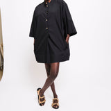 Jamie Haller - The Caftan Mini Dress in Black