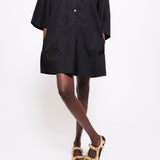 Jamie Haller - The Caftan Mini Dress in Black