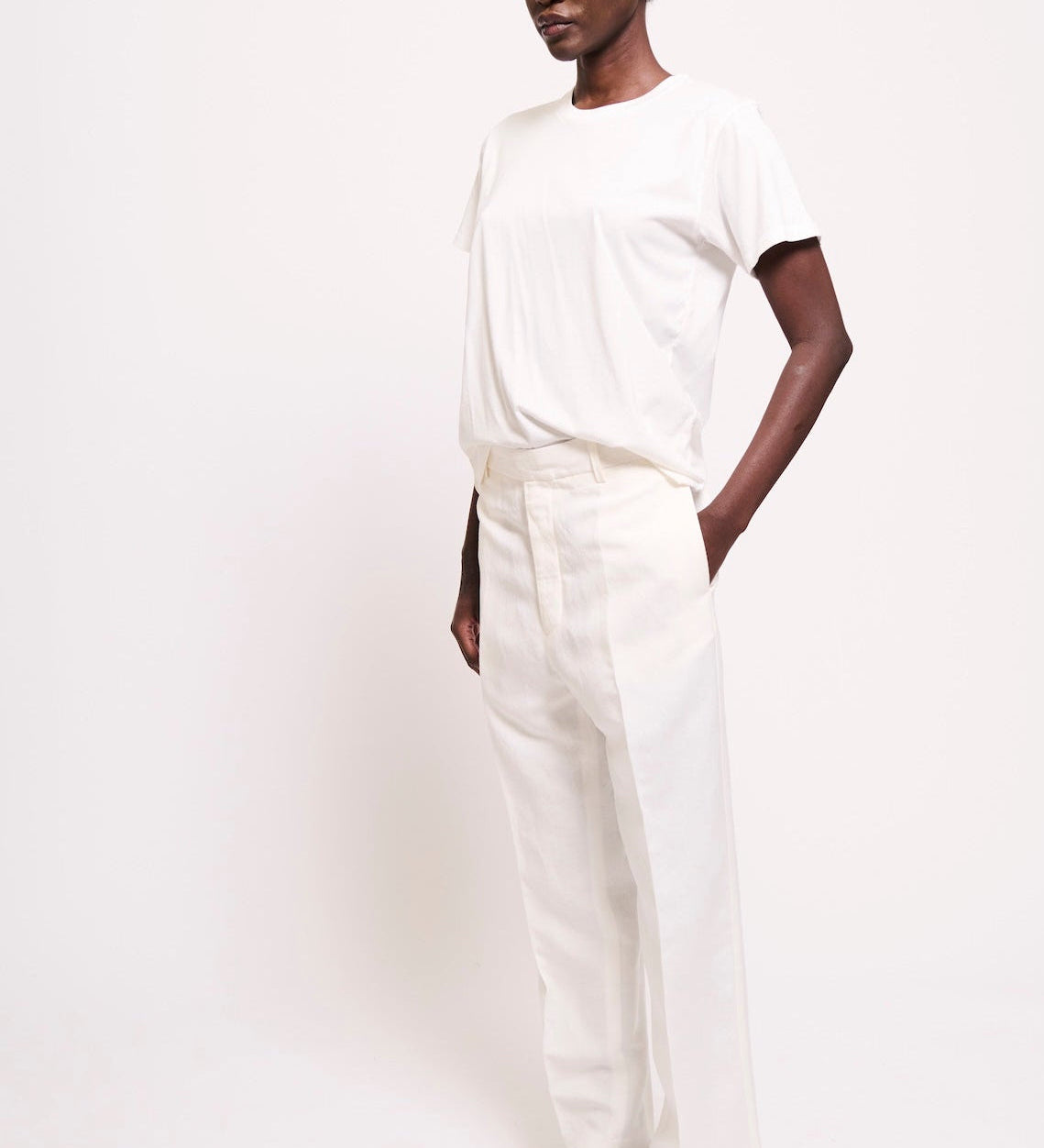 Jamie Haller - The Chameleon Tee in White
