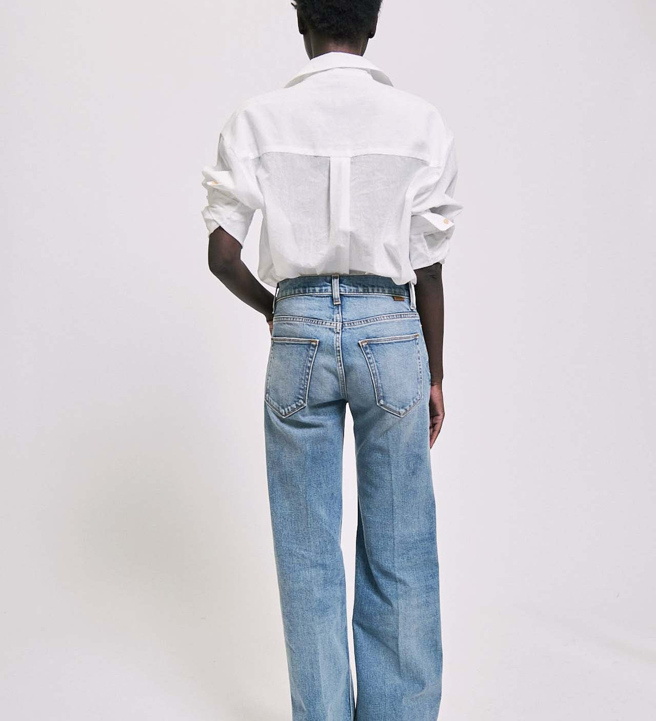 Jamie Haller - The Mid Rise Crease in Salt Wash
