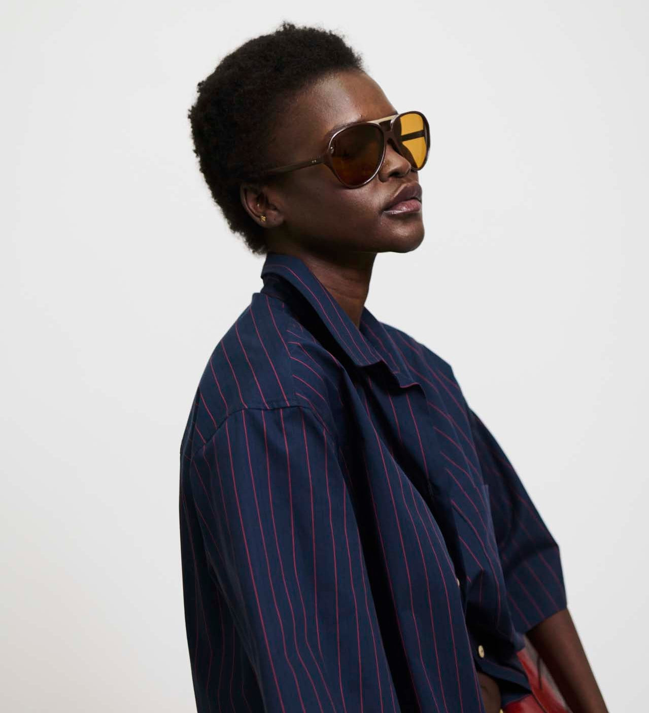 Jamie Haller - The Elbow Essential Shirt in Blue Red