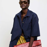 Jamie Haller - The Elbow Essential Shirt in Blue Red