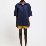 Jamie Haller - The Elbow Essential Shirt in Blue Red