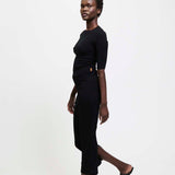Jamie Haller - The Rib Pencil Skirt in Black