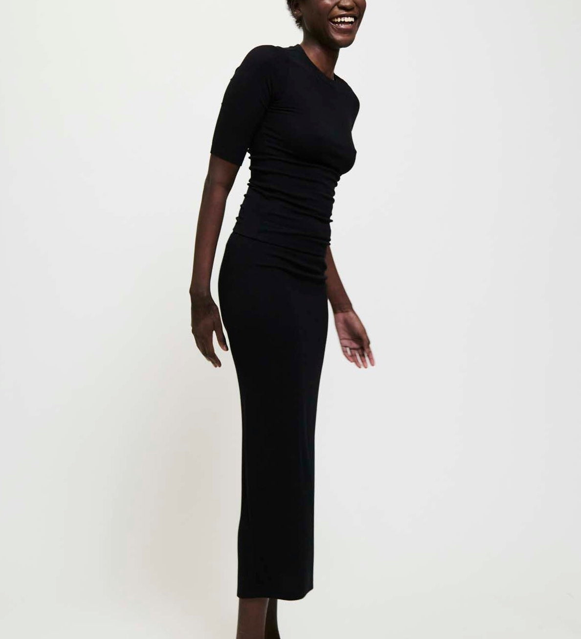 Jamie Haller - The Rib Pencil Skirt in Black