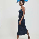 Jamie Haller - The Rib Pencil Skirt in Navy