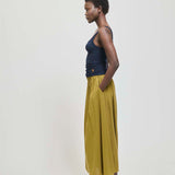 Jamie Haller - The Midi Swing Skirt in Avo