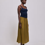 Jamie Haller - The Midi Swing Skirt in Avo