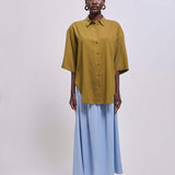 Jamie Haller - The Midi Swing Skirt in Sky Blue
