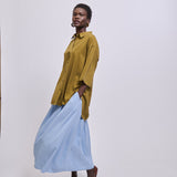 Jamie Haller - The Midi Swing Skirt in Sky Blue