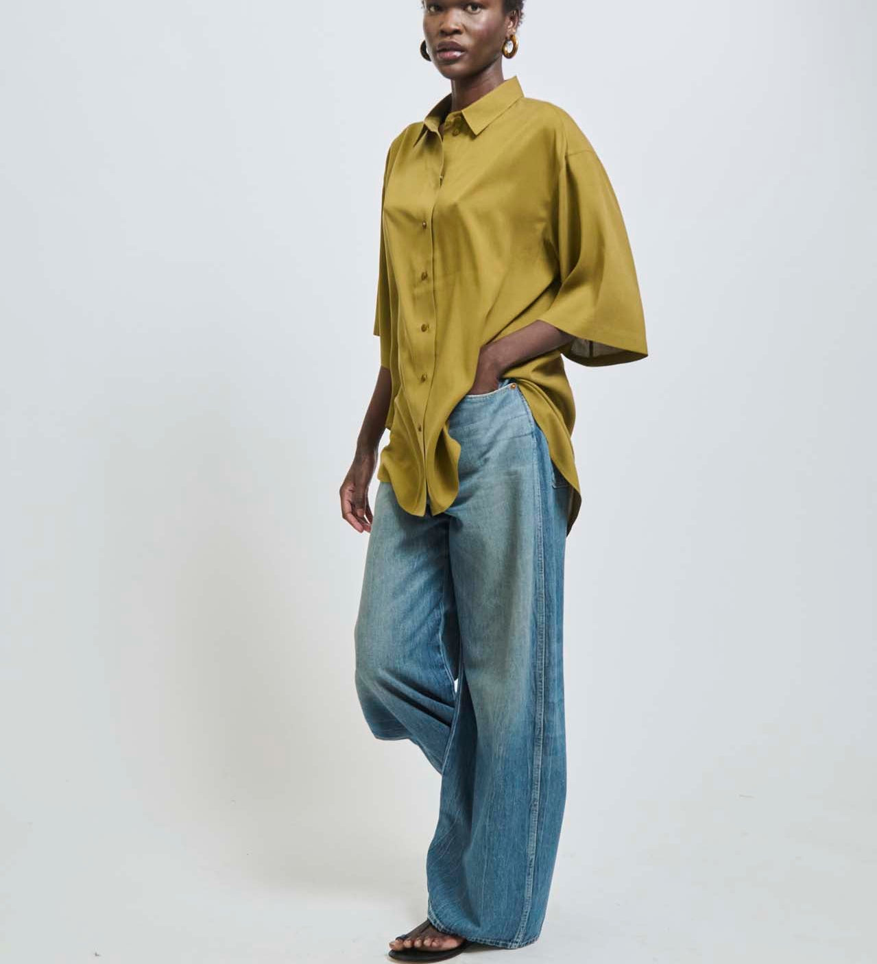 Jamie Haller - The Baggy Light in Deep River Indigo
