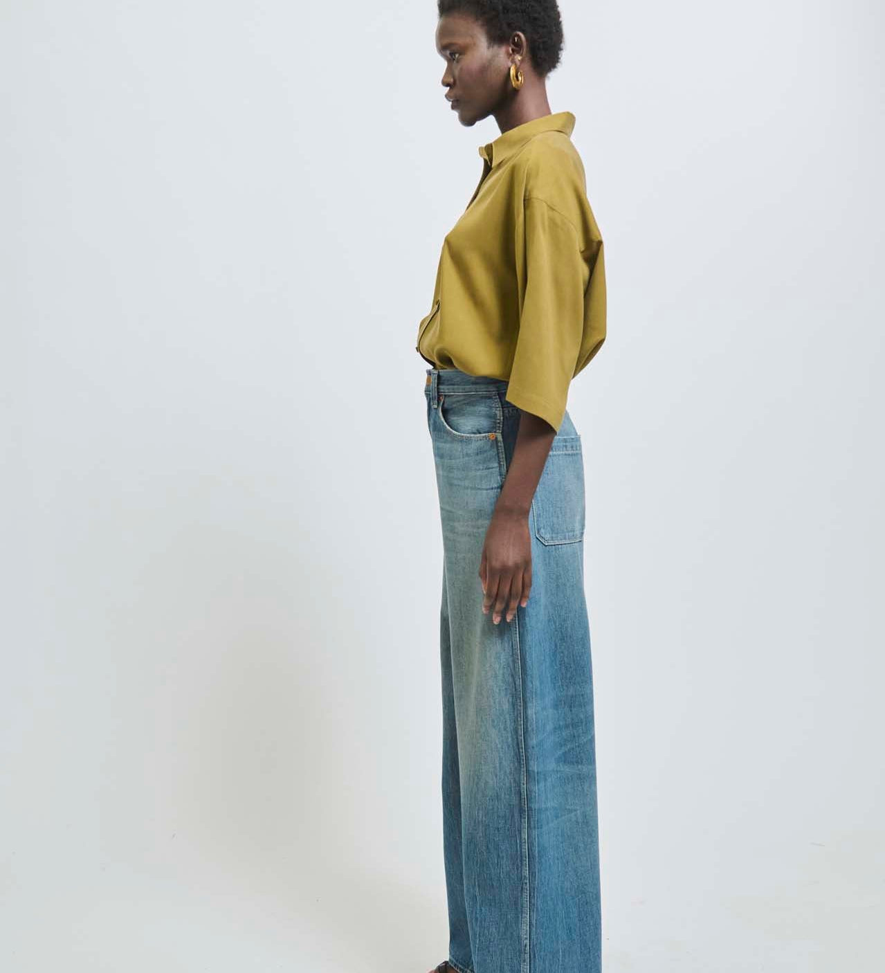 Jamie Haller - The Baggy Light in Deep River Indigo