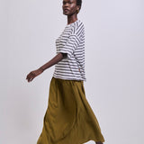 Jamie Haller - The Boxy Tee in White Stripe