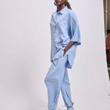 Jamie Haller - The Elbow Essential Shirt in Sky Blue