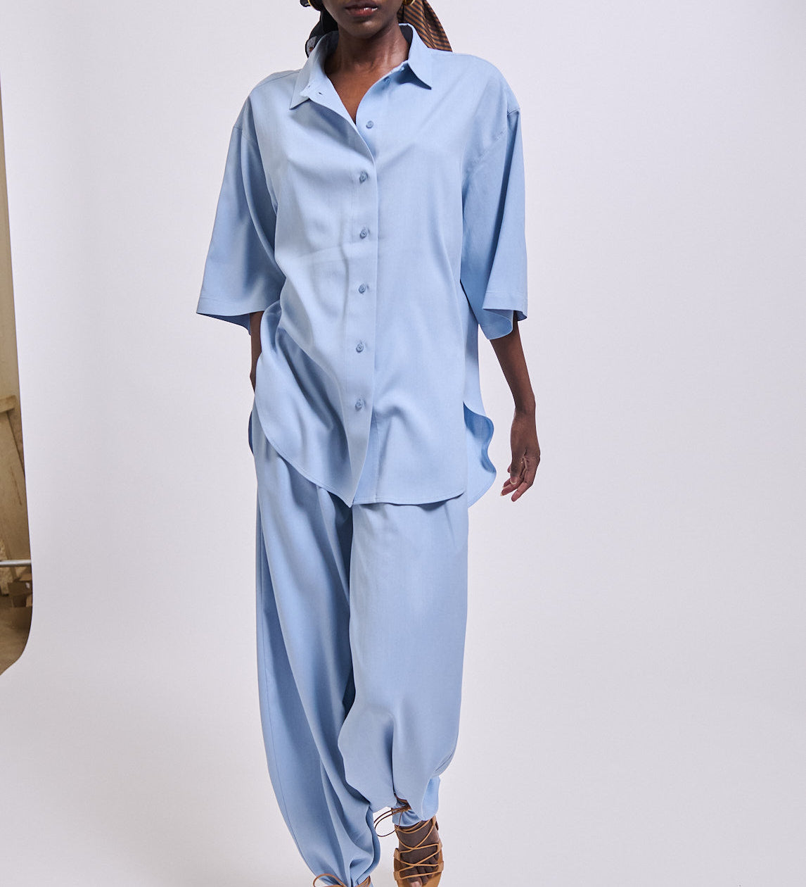Jamie Haller - The Elbow Essential Shirt in Sky Blue