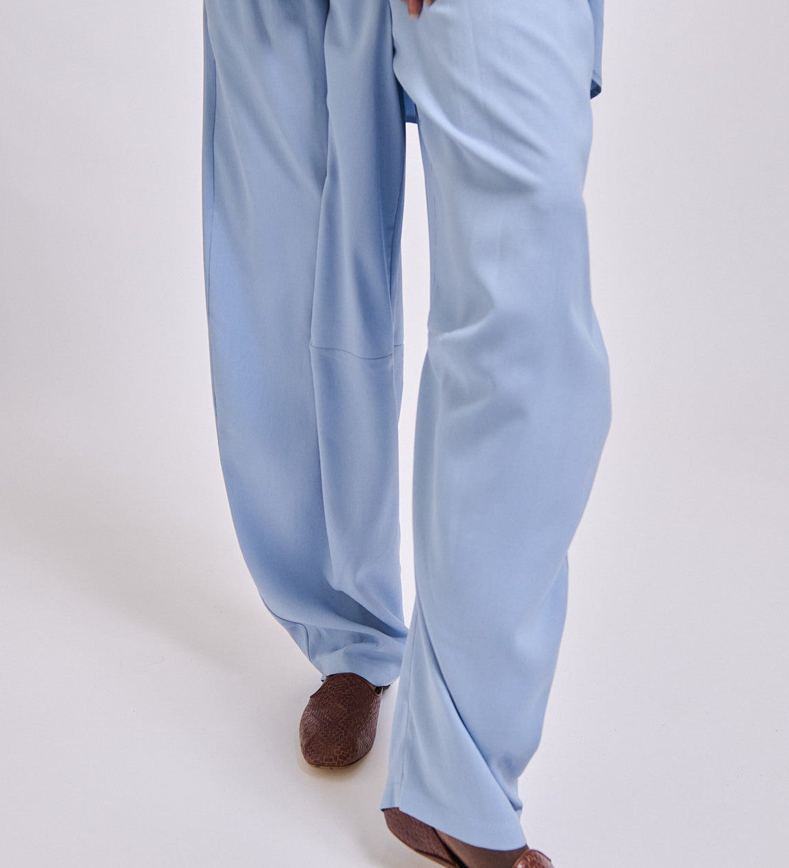 Jamie Haller - The Silk Arc Pant in Sky Blue