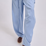 Jamie Haller - The Silk Arc Pant in Sky Blue